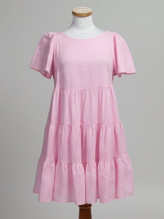 Lilly Pulitzer Dresses & Skirts - Lilly Pulitzer pink linen Jocelyn dress, size S